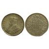 Image 1 : British India, King George V, Silver Two Annas, 1915, Calcutta Mint, Uncirculated