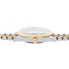 Image 4 : Mens 18K Two Tone Yellow Gold And Stainless Steel Wimbledon Roman Dial Datejust