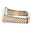 Image 7 : Mens 18K Two Tone Yellow Gold And Stainless Steel Wimbledon Roman Dial Datejust