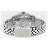 Image 3 : Rolex Mens Stainless Steel Black String Diamond 36MM Datejust Wristwatch