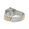 Image 8 : Rolex Mens Silver Index 2T Yellow Gold And Steel Datejust Wristwatch 36MM