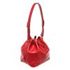 Image 2 : Louis Vuitton Red Epi Leather Petit Noe Shoulder Bag
