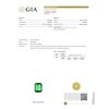 Image 3 : 2.81 ctw Emerald and 1.02 ctw Diamond 18K Yellow and White Gold Ring (GIA CERTIF
