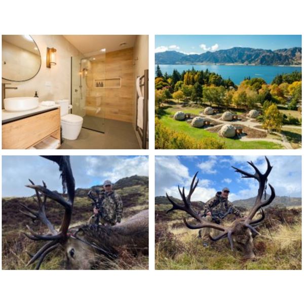 New Zealand Silver Medallion Red Stag with Glen Dene Outfitters