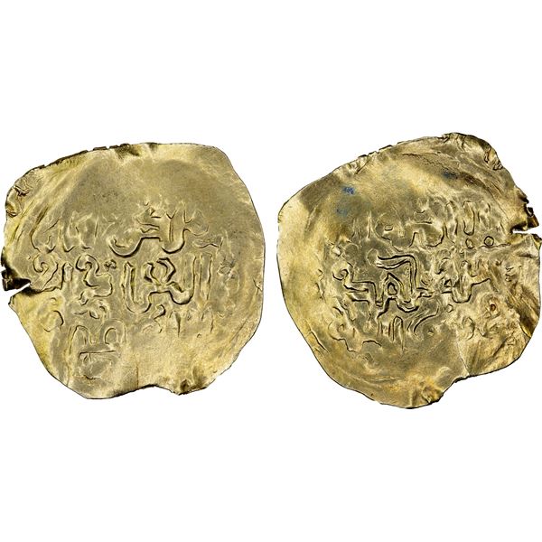 GREAT MONGOLS: Möngke, 1251-1260, AV dinar (3.58g), MM, ND, VF