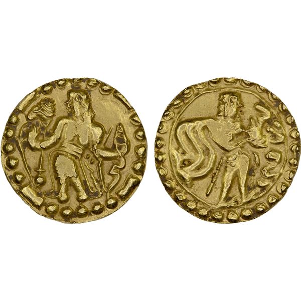 SAMATATA: Anonymous, Rata dynasty, ca. 500-550, AV dinar (5.79g), XF