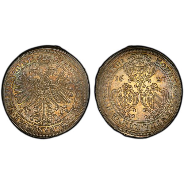 NUREMBERG: Free Imperial City, AR thaler, 1623, PCGS MS62