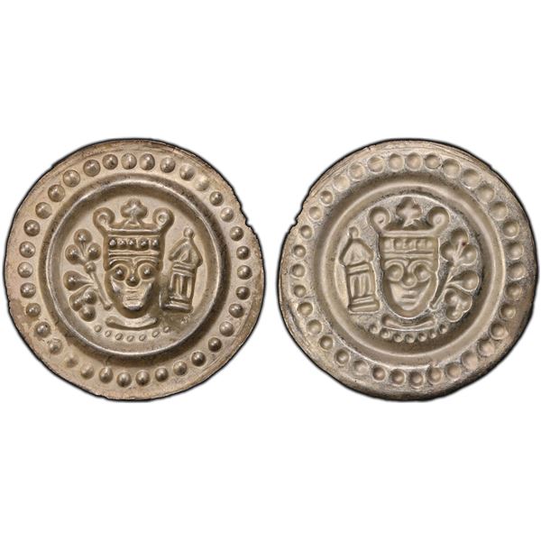 ULM: Frederick II, 1212-1250, AR denier, ND, PCGS MS64