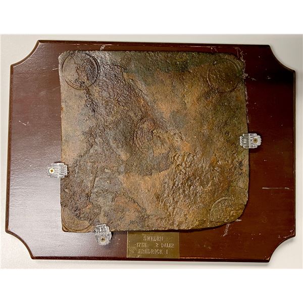 SWEDEN: Adolf Fredrik, 1751-1771, AE 2 daler silvermynt, 1751, Very Good