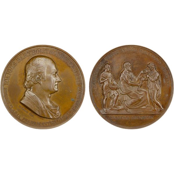 GERMAN STATES: AE medal (46.67g), 1834