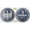 Image 1 : GERMANY: Weimar Republic, 3 mark, 1923-E, PCGS Proof 64 DCAM