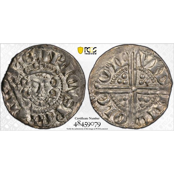 ENGLAND: Henry III, 1216-1272, London, PCGS MS62