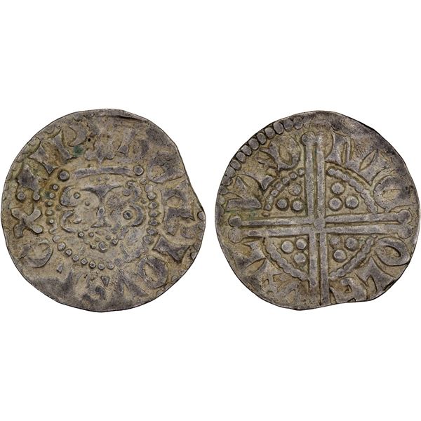 ENGLAND: Henry III, 1216-1272, AR penny (1.41g), ND (1248-50), VF-XF
