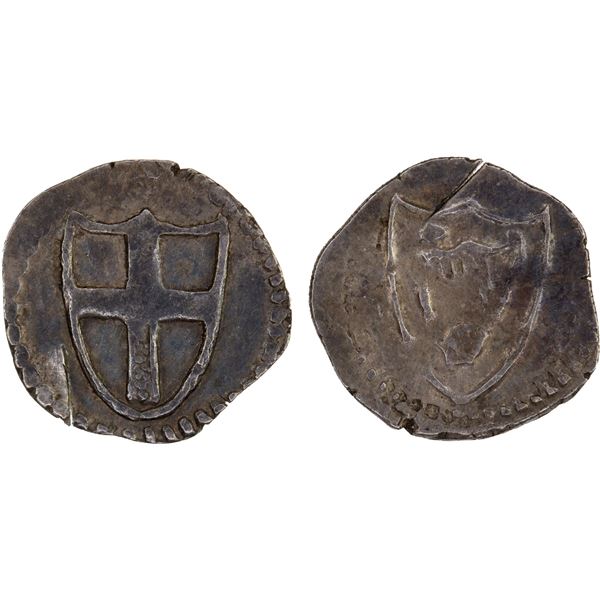 ENGLAND: Commonwealth and Protectorate, 1649-1660, AR halfpenny (0.22g), ND, XF