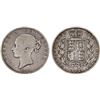Image 1 : GREAT BRITAIN: Victoria, 1837-1901, AR halfcrown, 1848, VG-F