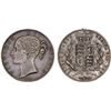 Image 1 : GREAT BRITAIN: Victoria, 1837-1901, AR crown, 1844, VF