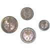 Image 2 : GREAT BRITAIN: Victoria, 1837-1901, AR maundy set, 1871, Unc