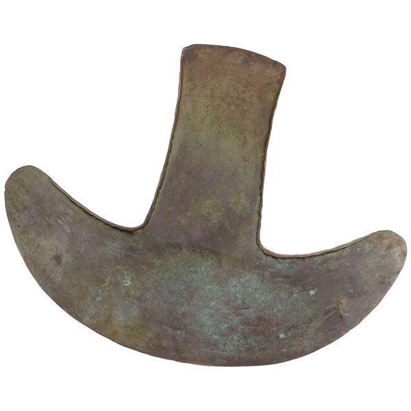 MEXICO: Pre-Columbian, AE axehead/hoe money (66.87g), ca. 800-1200, XF