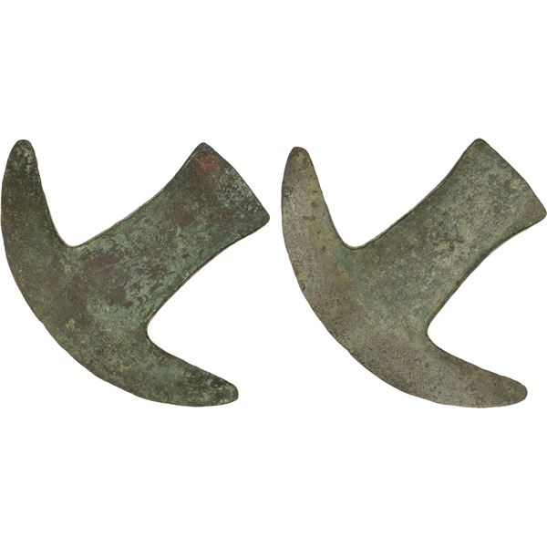 MEXICO: Pre-Columbian, AE axehead/hoe money (45.49g), ca. 800-1200, VF-XF