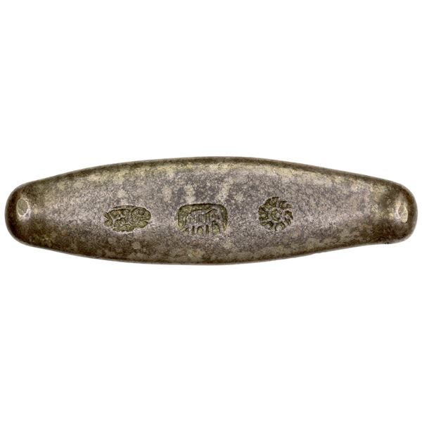 LAOS: Lanchang (Lan Xang), AR 1/2 tamlung (37.33g), ca. 1353-1571, Choice VF