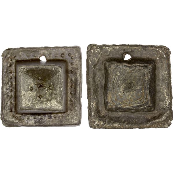 MALAYSIA: PAHANG: Anonymous, tin tampang (177.20g), ND (ca. early 19th century), XF-AU