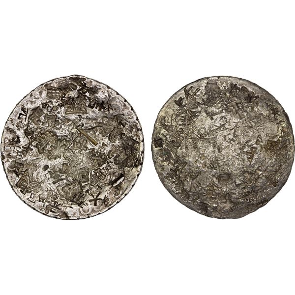 CHINESE CHOPMARKS: MEXICO: Carlos III, 1759-1788, AR 8 reales, DM, Fine