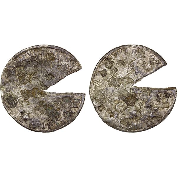 CHINESE CHOPMARKS: PERU: Fernando VI, 1746-1759, AR 8 reales, DM, VF