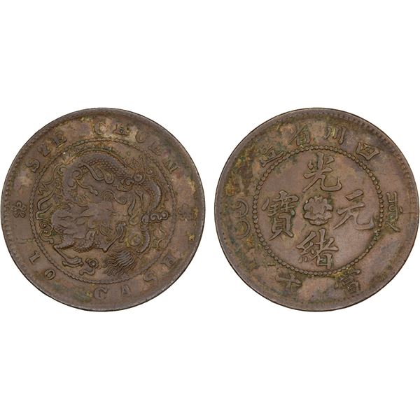 SZECHUAN: Kuang Hsu, 1875-1908, AR 10 cash, ND (1903-05), VF-XF
