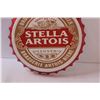 Image 3 : Stella Artois Metal "Bottle Cap" Sign - 16" Diameter
