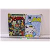 Image 1 : (2) Metal Signs: X-Men & Batman - 8"x 12"