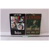 Image 1 : (2) Metal Signs: Beatles & John Lennon - 8" x 12"