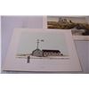 Image 3 : (2) Prints: Saskatchewan Wheat Pool Grain Elevator by George Jenkins & Rural Farm Barn by William Ro