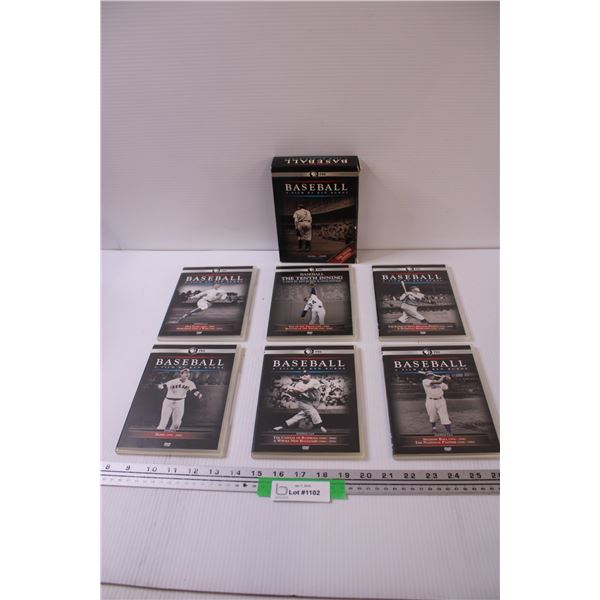PBS Baseball History DVD Set - Film by Ken Burns - 1840's - 2009