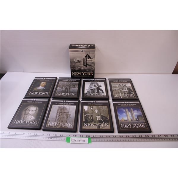 PBS New York DVD Set - Film By Ric Burns - 1609-2003