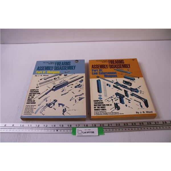(2) Gun Digest Books: Firearms Assembly/Disassembly - Part V & VI