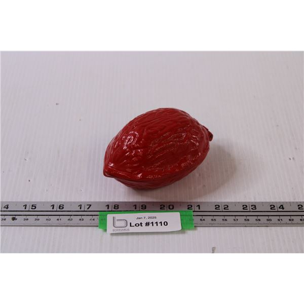 Vintage Walnut Shaped Nut Cracker - 5" Long