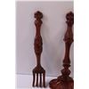 Image 3 : Ceramic Kitchen Wall Decor Set - 16" Long