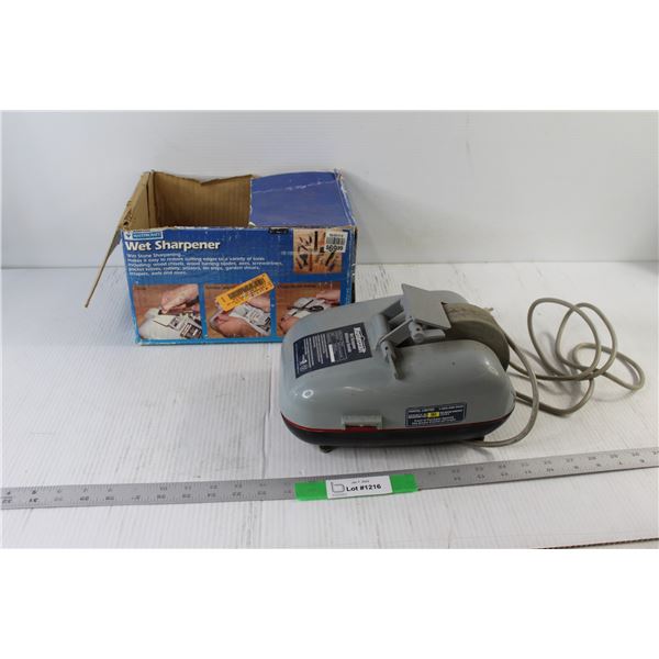 Mastercraft Wet Sharpener - Tested Powers On