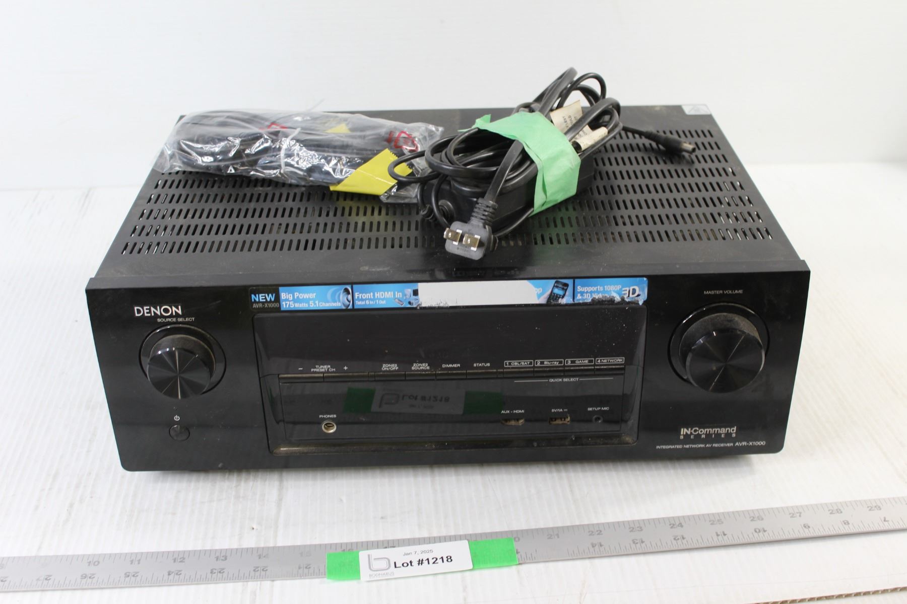 Denon Source Select Box - Bodnarus Auctioneering
