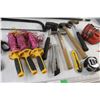 Image 4 : Hand Saw, (3) Hammers, Rubber Mallet, Misc. Tools
