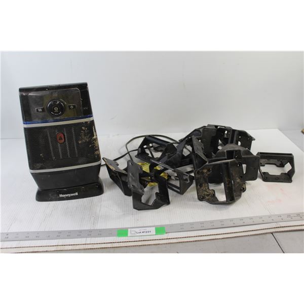 Honeywell heater - Tested Powers On, Plastic Handles