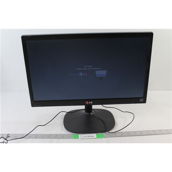LG 21" Monitor - Tested Powers On