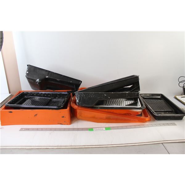 Paint Roller Trays and Liners