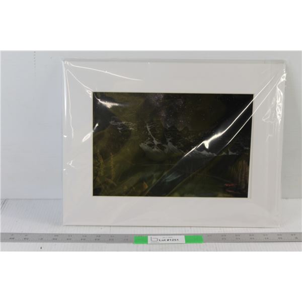 Mountain Landscape Art - 16" x 12"