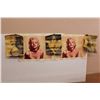 Image 1 : (5) Marilyn Monroe Canvas Posters - As is ( 2 - 34" x 23", 3 - 20" x 14")