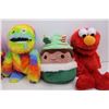 Image 3 : (6) Stuffed Toys (Elmo, Rainbow, Misc.)