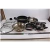 Image 1 : (5) Assorted Fry Pans & Lids