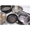 Image 4 : (5) Assorted Fry Pans & Lids