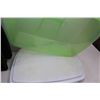 Image 2 : Plastic Dish Drying Station, Plastic Food Cover 17" x 13" x 6", Dinner Plates