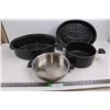 Image 1 : Roasting Pan With Lid, T-Fal Cook Pot, Rena Stir-Fry Pan